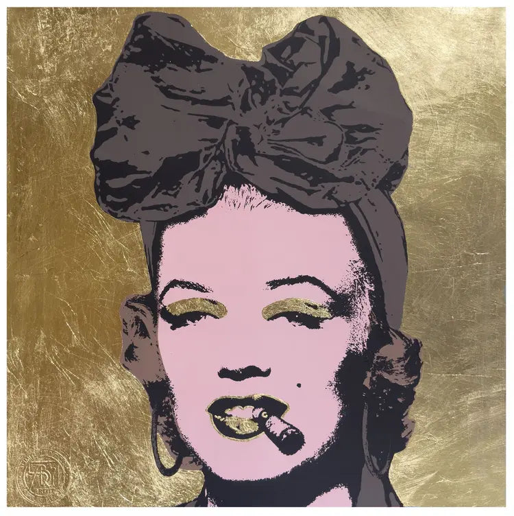 NORMA DE CUBA CROMADO - Marilyn Monroe versión cromada por Rosniel Abril"