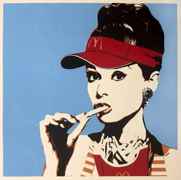 Chic & Cheap - Serigrafía logo McDonald's por Rosniel Abril